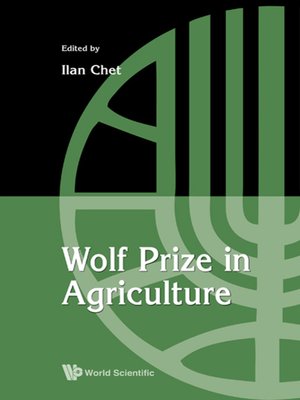 cover image of Wolf Prize In Agriculture